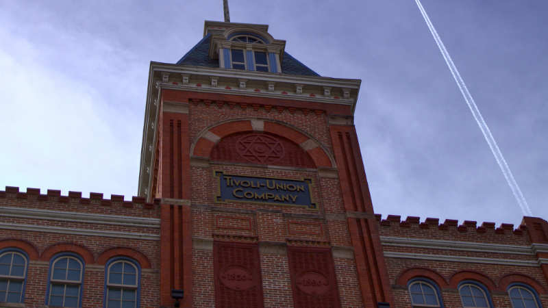 Tivoli brewing company front.