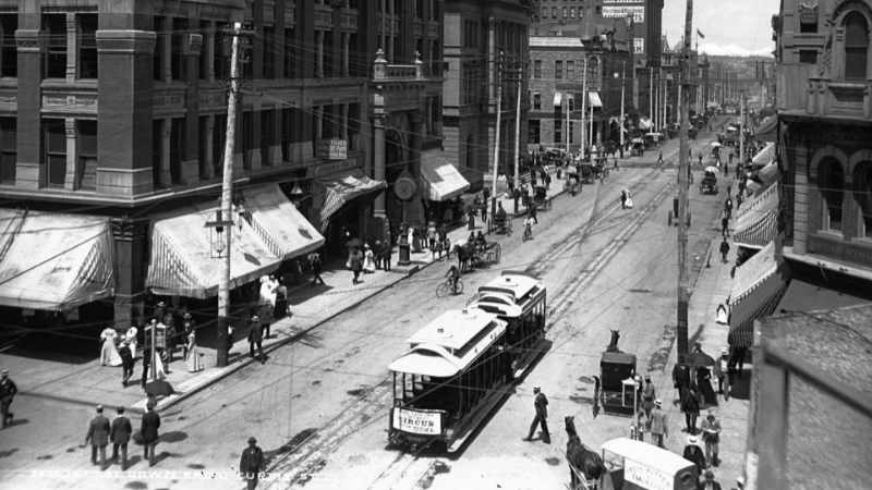 16th Street in the late 19th Century